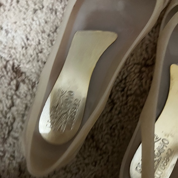 salvatore ferragamo jelly ballerina flats size 7 AUTHENTIC - Picture 2 of 5
